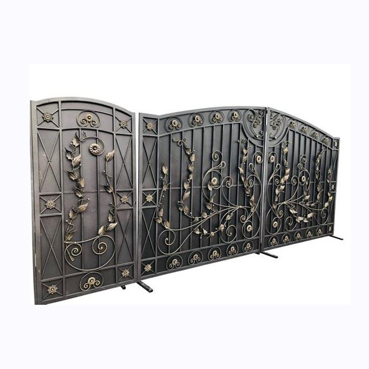 Wrought Iron Privacy Gates-Hebei Sinostar-1