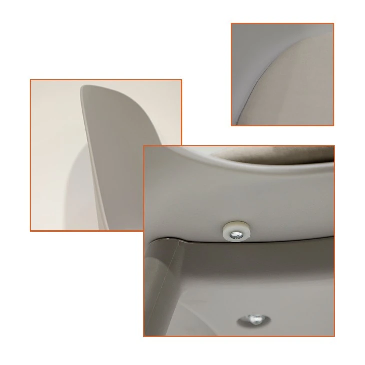 Plastic Dining Chair With Cushion
